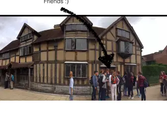 Friends at Stratford Upon Avon
