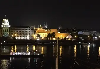 prague at night