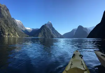Milford Sound, kayak view