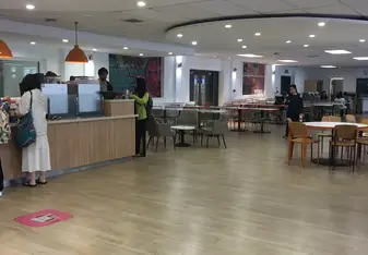 The cafe at the Uni