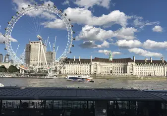 Thames and the London Eye