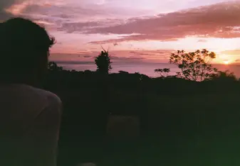 His & Sunset