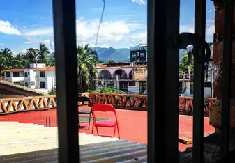 Balcony of our house in PV
