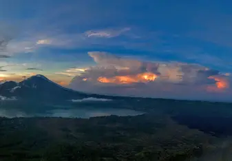 Sunrise volcano hike