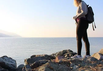 Sunrise in Monterosso al Mare, Cinque Terre, Italy!