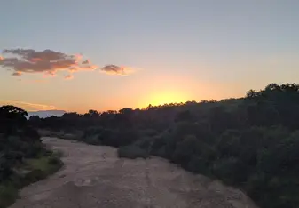 sunset in south africa