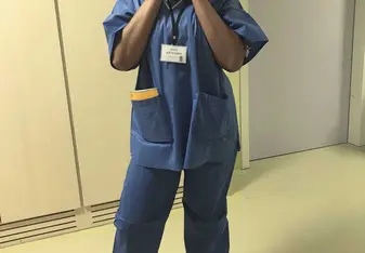Down time at the hospital 