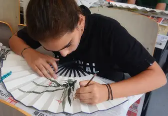 Chinese painting class is  Great!