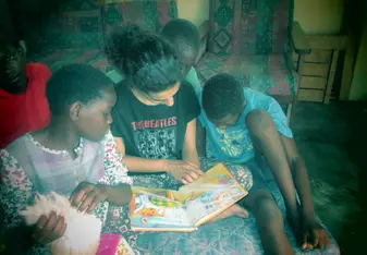 Teaching kids how to read is not just a nice activity but it can also change the development of the country!
