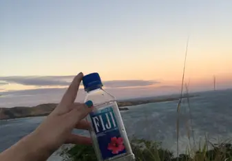 Hiking in fiji