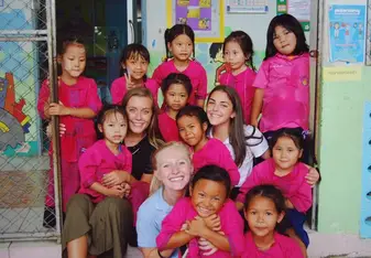 group photo of school children