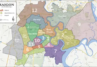 Districts in HCMC