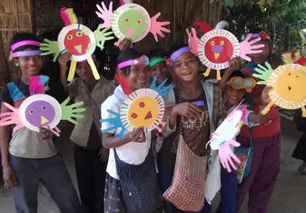 Arts with the kids