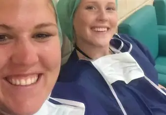 Scrubbed in for surgery!