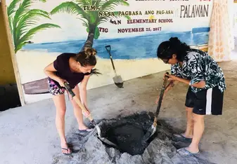 Cement mixing 
