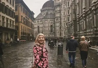 female portrait in Florence