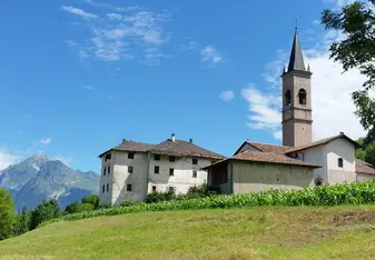 castle in mountains