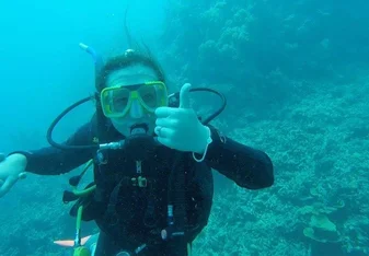 Scuba diving