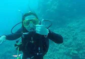 Scuba diving