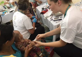 Being hands on was incredible!
