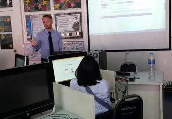 Teaching IBT TOEFL to high school students in Bangkok