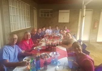 The team of GDR volunteers that accompanied me