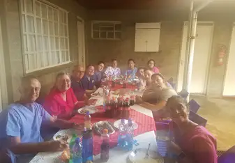 The team of GDR volunteers that accompanied me