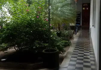 School courtyard