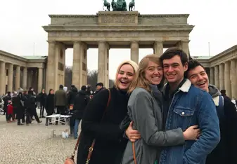 group photo in Berlin