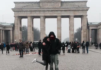 group photo in Berlin