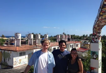 Spanish Studies Abroad students in Havana, Cuba
