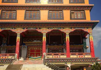 The monastery in Arubaari, Kathmandu