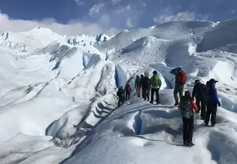 visiting the marino glacier