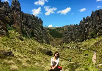 woman in nature