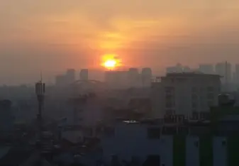 Sunrise in Houston Chi Minh City