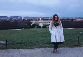 Schloss Schoenbrunn- Winter