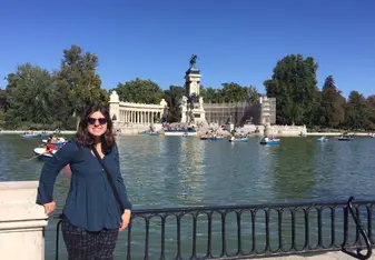 Brie at Parque Retiro