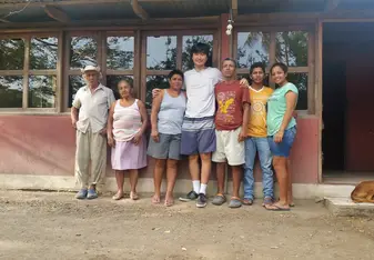 My host family!