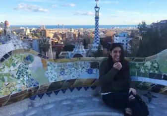 The first of four visits to Antoni Gaudi's stunning outdoor park and work of art.