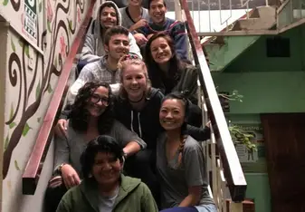 Volunteers and I