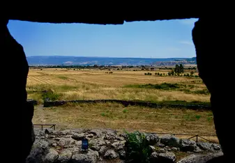 Sardinia from a Nuraghi