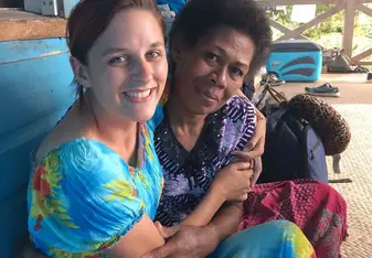 Me and my Fijian mum
