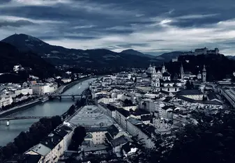 View above Salzburg 