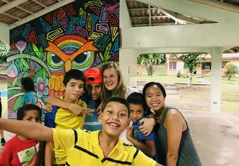 Some of the sweet children in Panamanian orphanges 