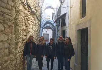 We met during my trip they were part of the European Volunteer Program in Katarraktis.  