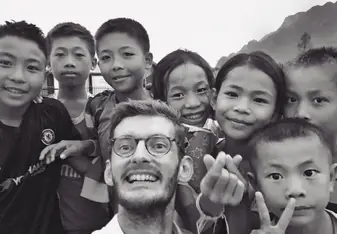 Playground with children