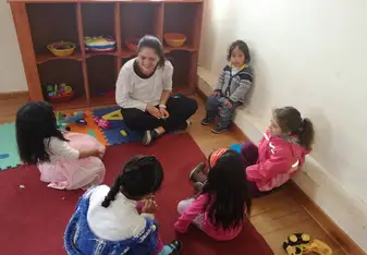 Teaching songs to the little ones