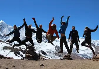 Jumping at 19,000 ft