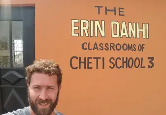 The classroom I built