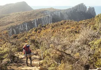 Reaching the end of the Southern Tasmanian coastline